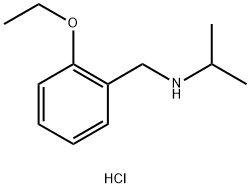 [(2-ethoxyphenyl)methyl](propan-2-yl)amine hydrochloride, 1158366-13-2, 结构式