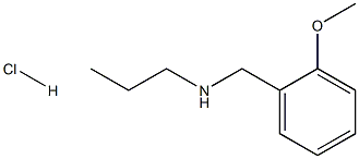[(2-methoxyphenyl)methyl](propyl)amine hydrochloride,1158367-01-1,结构式