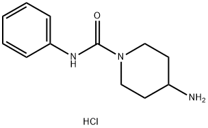 4-amino-N-phenyl-1-piperidinecarboxamide hydrochloride Structure