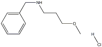 N-benzyl-3-methoxy-1-propanamine hydrochloride Structure