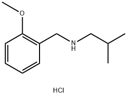 [(2-methoxyphenyl)methyl](2-methylpropyl)amine hydrochloride,1158465-81-6,结构式