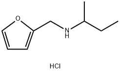 (butan-2-yl)[(furan-2-yl)methyl]amine hydrochloride Struktur
