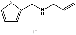 (prop-2-en-1-yl)[(thiophen-2-yl)methyl]amine hydrochloride, 1158499-74-1, 结构式