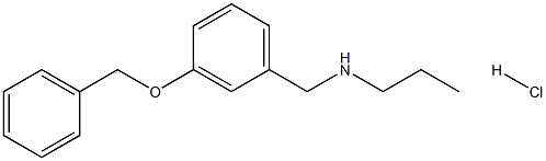 1158553-96-8 {[3-(benzyloxy)phenyl]methyl}(propyl)amine hydrochloride