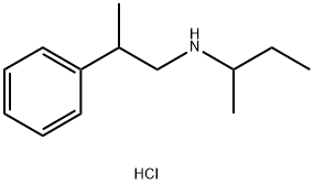(butan-2-yl)(2-phenylpropyl)amine hydrochloride Struktur