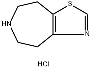 5,6,7,8-四氢-4H-噻唑[4,5-D]盐酸氮杂,1158918-80-9,结构式