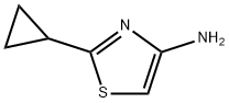 2-Cyclopropylthiazol-4-amine Struktur