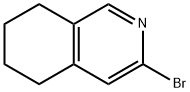 3-BROMO-5,6,7,8-TETRAHYDROISOQUINOLINE, 1159826-90-0, 结构式