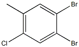 1,2-dibromo-4-chloro-5-methylbenzene Struktur