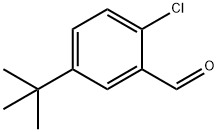 5-(叔丁基)-2-氯苯甲醛,1160574-90-2,结构式