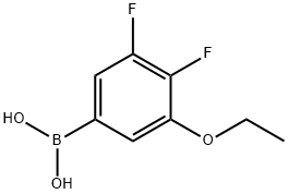 3,4-Difluoro-5-ethoxyphenylboronic acid Structure