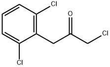 1-chloro-3-(2,6-dichlorophenyl)propan-2-one,116316-58-6,结构式