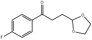 3-(1,3-DIOXOLAN-2-YL)-1-(4-FLUOROPHENYL)PROPAN-1-ONE|