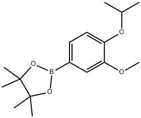 4-Isopropoxy-3-methoxyphenylboronic acid, pinacol ester 化学構造式