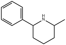 2-methyl-6-phenylpiperidine Struktur