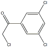 2-chloro-1-(3,5-dichlorophenyl)ethanone 化学構造式