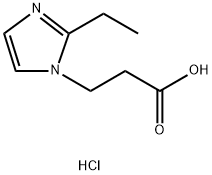 3-(2-Ethyl-1H-imidazol-1-yl)propanoic acid hydrochloride