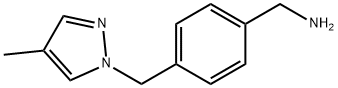 1171936-18-7 [4-[(4-methylpyrazol-1-yl)methyl]phenyl]methanamine