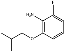 2-Fluoro-6-isobutoxyaniline Struktur