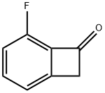 5-氟双环[4.2.0]八-1(6),2,4-三烯-7-酮, 118112-20-2, 结构式