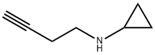 N-(丁-3-炔-1-基)环丙胺 结构式