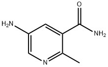 5-Amino-2-methylnicotinamide,1181458-78-5,结构式
