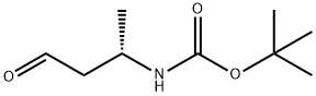 (S)-tert-Butyl (4-oxobutan-2-yl)carbamate Struktur