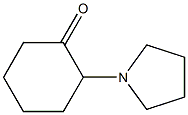 2-(pyrrolidin-1-yl)cyclohexanone 化学構造式