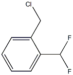 1-(chloromethyl)-2-(difluoromethyl)benzene Struktur