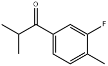 2,4'-DIMETHYL-3'-FLUOROPROPIOPHENONE Structure