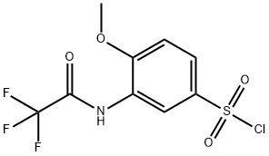 4-METHOXY-3-(2,2,2-TRIFLUOROACETAMIDO)BENZENESULFONYL CHLORIDE|