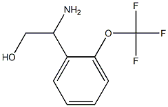 2-AMINO-2-[2-(TRIFLUOROMETHOXY)PHENYL]ETHAN-1-OL Struktur