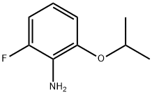 2-Fluoro-6-isopropoxyaniline Struktur