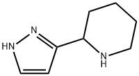 2-(1H-pyrazol-5-yl)piperidine Structure