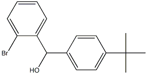 (2-bromophenyl)-(4-tert-butylphenyl)methanol,1186677-92-8,结构式