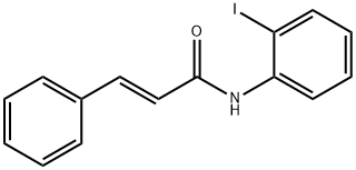 N-(2-iodophenyl)cinnamamide Struktur