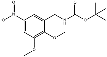tert-butyl 2,3-dimethoxy-5-nitrobenzylcarbamate Structure