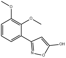 3-(2,3-dimethoxyphenyl)-1,2-oxazol-5-ol,1188049-17-3,结构式