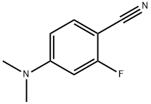 4-(二甲氨基)-2-氟苯甲腈 结构式