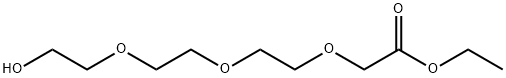 ETHYL 2-(2-(2-(2-HYDROXYETHOXY)ETHOXY)ETHOXY)ACETATE, 118988-04-8, 结构式