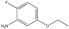 5-Ethoxy-2-fluoroaniline Struktur