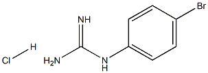 1-(4-bromophenyl)guanidine hydrochloride Structure