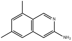 6,8-DIMETHYLISOQUINOLIN-3-AMINE Structure