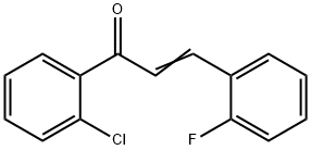 (2E)-1-(2-chlorophenyl)-3-(2-fluorophenyl)prop-2-en-1-one,1193328-07-2,结构式
