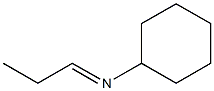 Cyclohexanamine, N-propylidene- Struktur