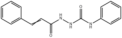 2-cinnamoyl-N-phenylhydrazinecarboxamide 化学構造式