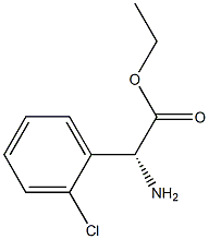 R-2-氯苯甘氨酸乙酯,1195954-08-5,结构式