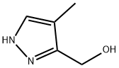 (4-甲基-1H-吡唑-3-基)甲醇, 1196041-64-1, 结构式