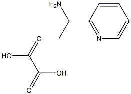 1-(pyridin-2-yl)ethan-1-amine: oxalic acid Structure