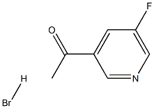 1-(5-Fluoropyridin-3-yl)ethanone hydrobromide Structure